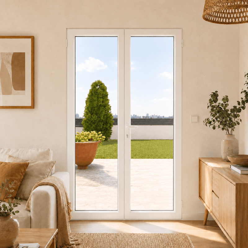 Porte-Fenêtre PVC STARTER 2 vantaux sur mesure