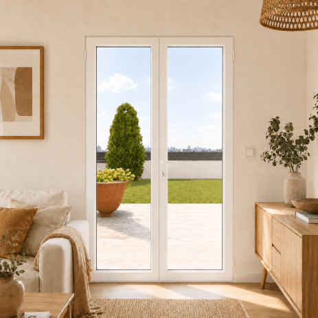 Porte-Fenêtre PVC STARTER 2 vantaux sur mesure