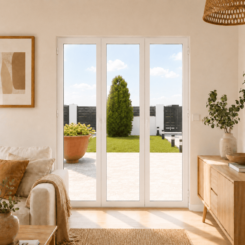 Porte-Fenêtre PVC STARTER 3 vantaux sur mesure
