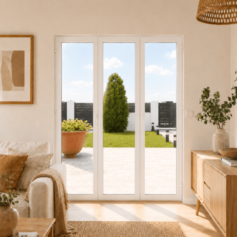 Porte-Fenêtre PVC STARTER 3 vantaux sur mesure
