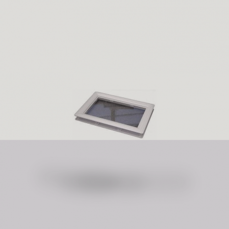 Hublot PVC avec Double Polycarbonate pour Porte de Garage Sectionnelle