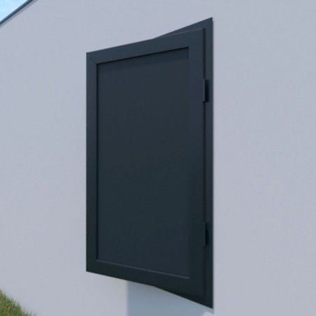 Volet Battant Isolé avec Pré-Cadre en Aluminium 1 Vantail