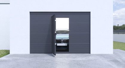 Porte de Garage Sectionnelle 40 mm