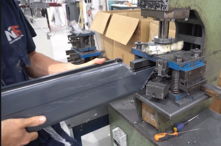 Lames en aluminium
