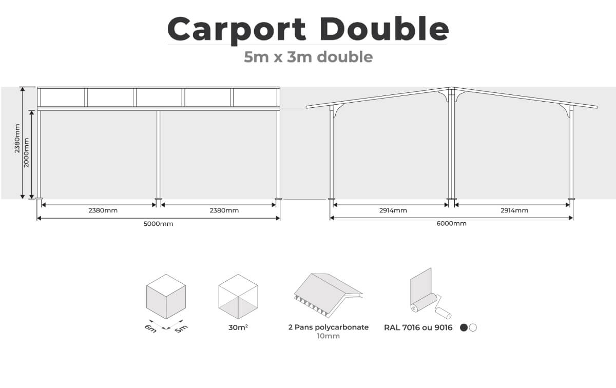 Carport Double