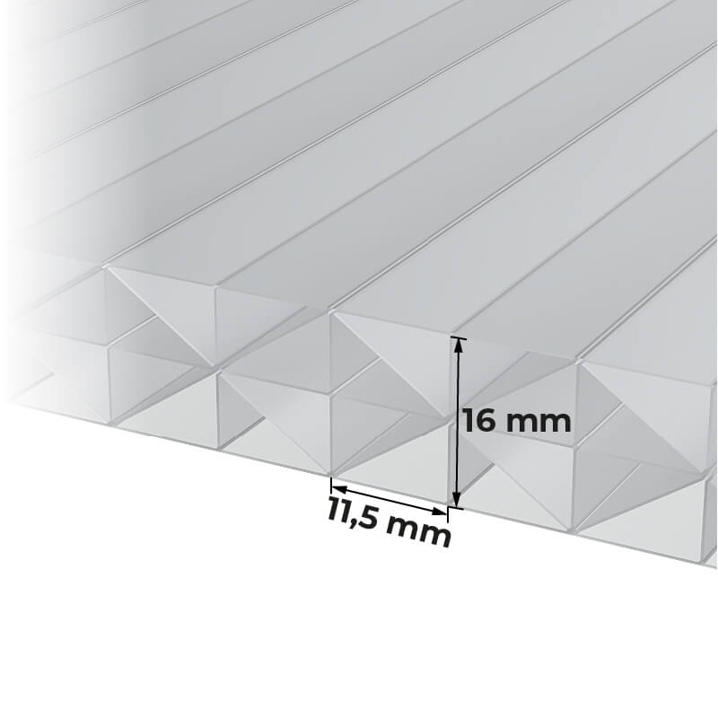 Épaisseur Plaque de Polycarbonate