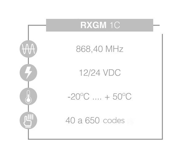 Récepteur Embrochable Globmatic RXGM 1C