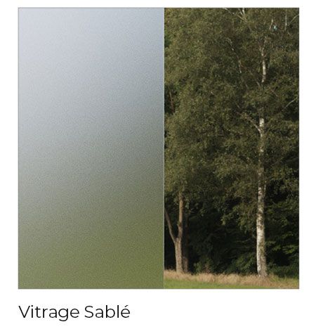 Vitrage Sablé