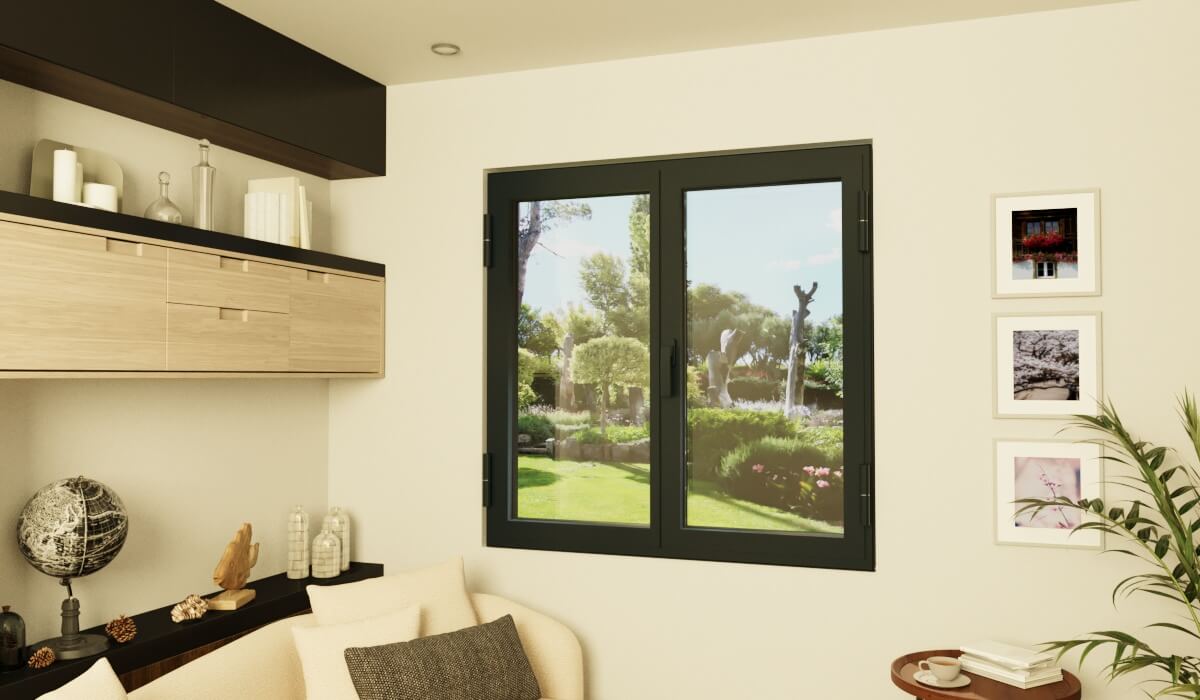 Fenêtre Aluminium 2 Vantaux Sur Mesure