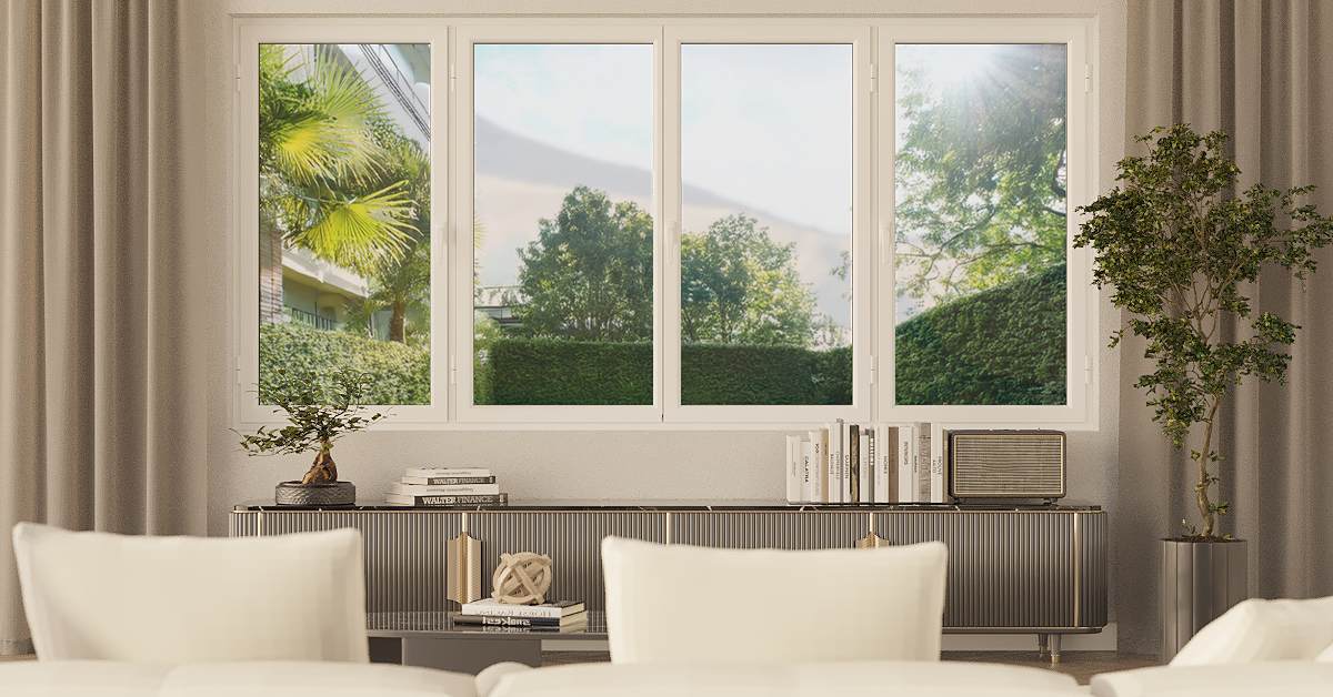 Fenêtre PVC 4 Vantaux Sur Mesure