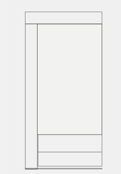 Dessin Technique du Rideau de Verre