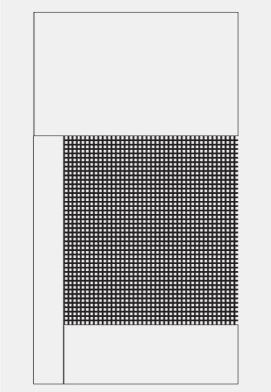 Dessin Technique du Store Vertical Zip