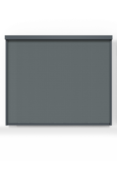 Store Vertical Zip Gris