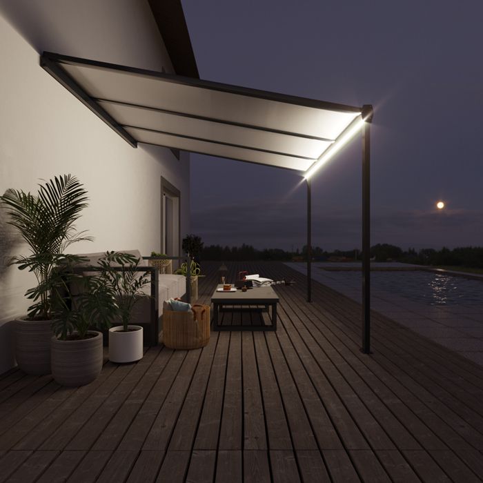 Illumination LED Pergola Aluminium Classique Standard