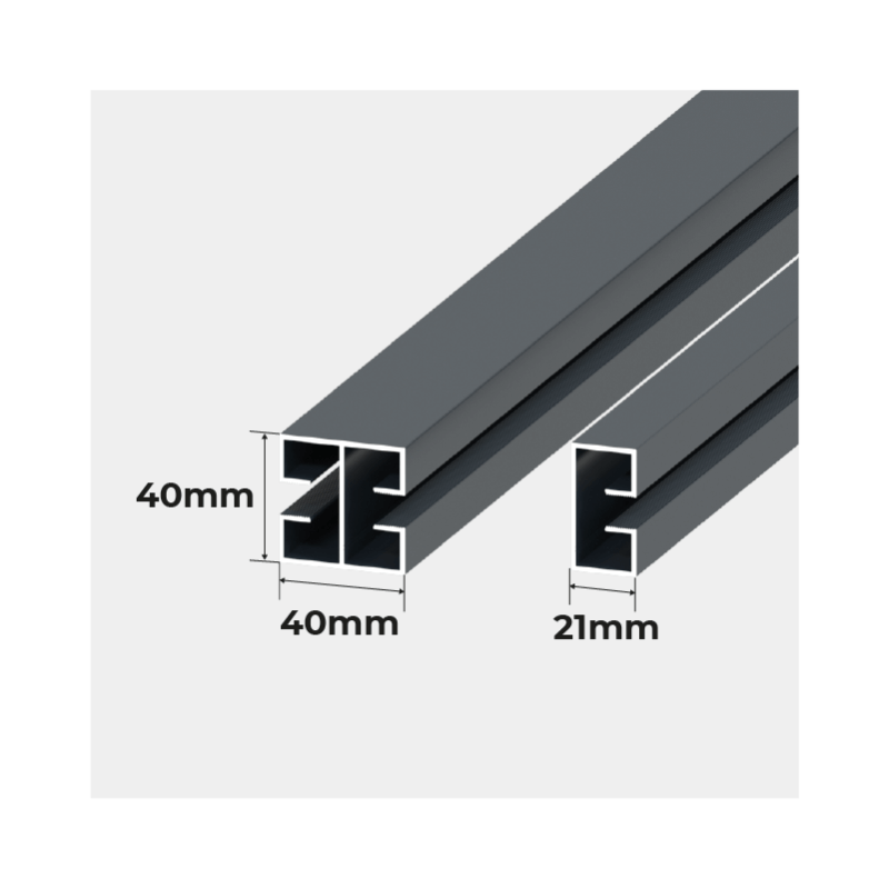 Chevrons Pergola Aluminium Cintrée Starter