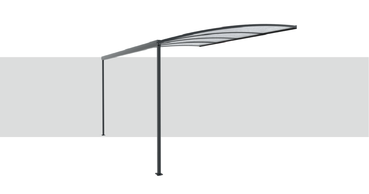 Fournitures Pergola Aluminium Cintrée Starter