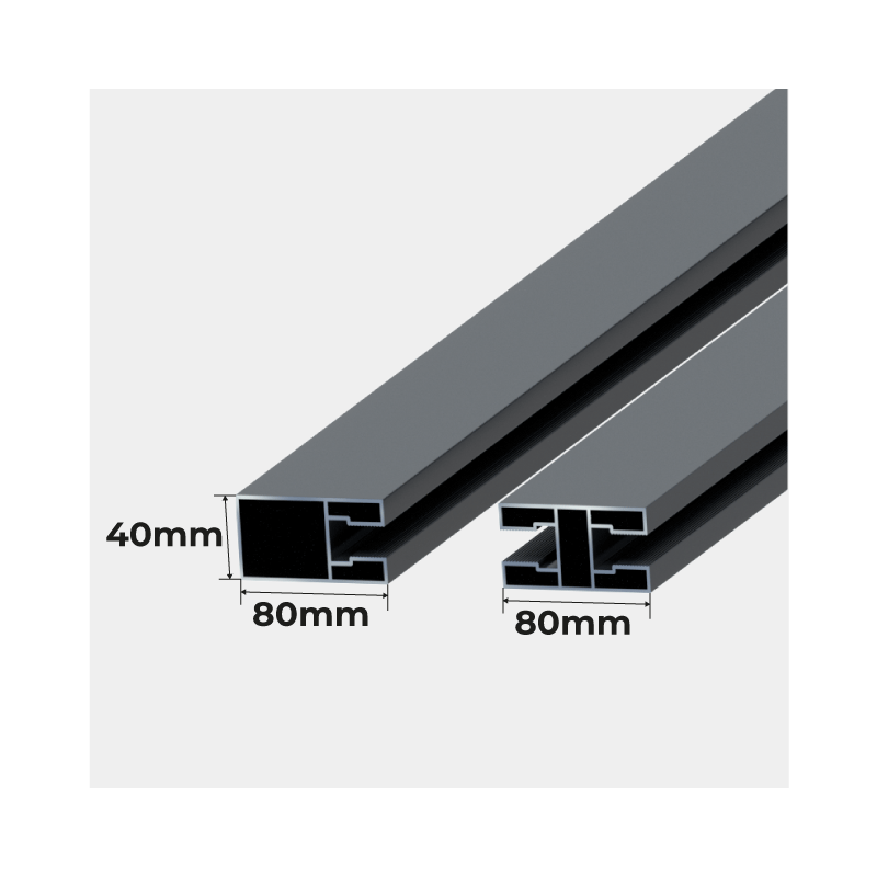 Chevrons Pergola Aluminium Classique Standard Cintrée