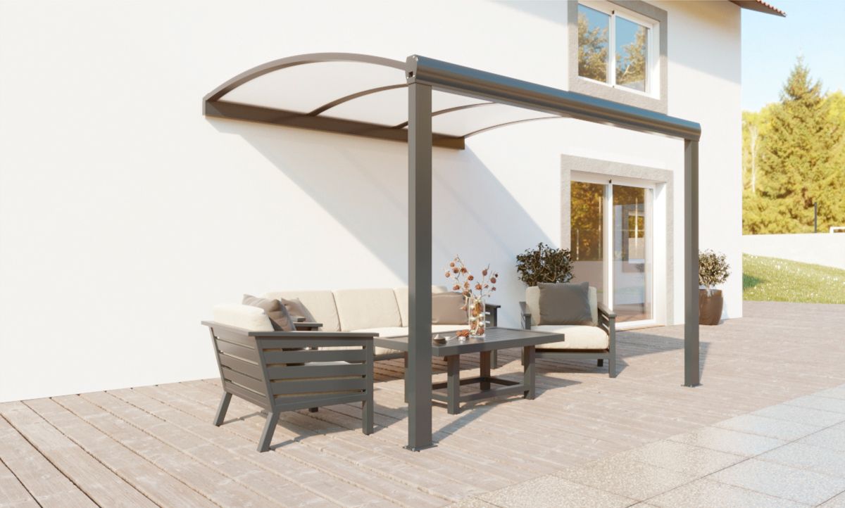 Pergola Aluminium Classique Standard Cintrée