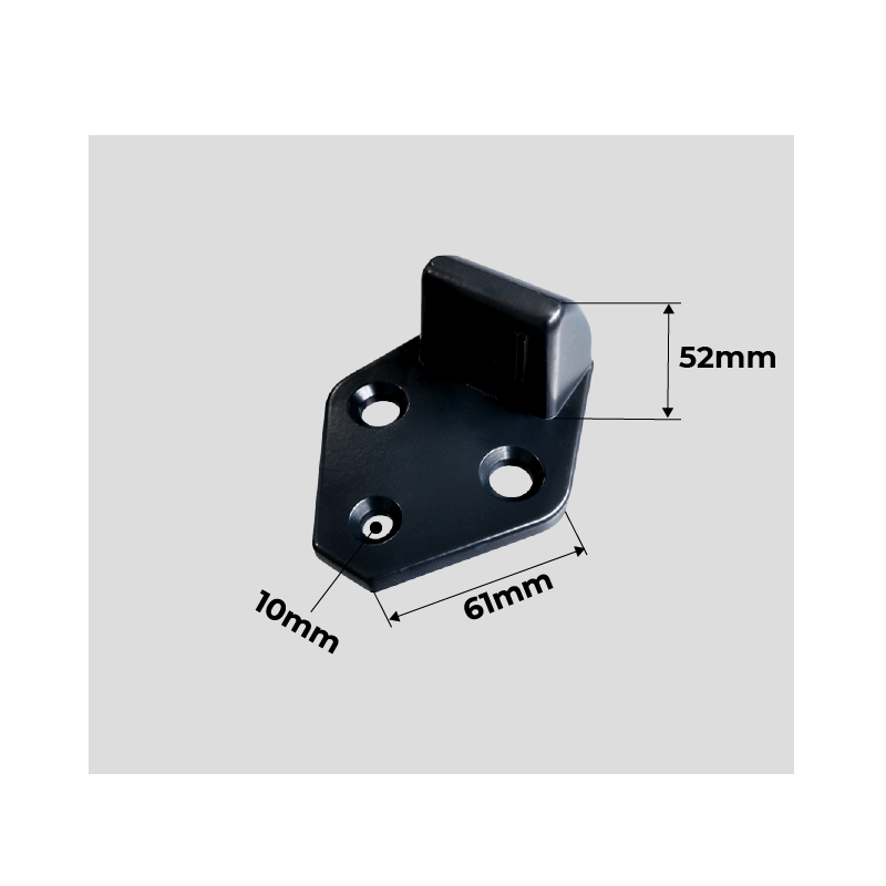 Sabot Aluminium Vue Frontale