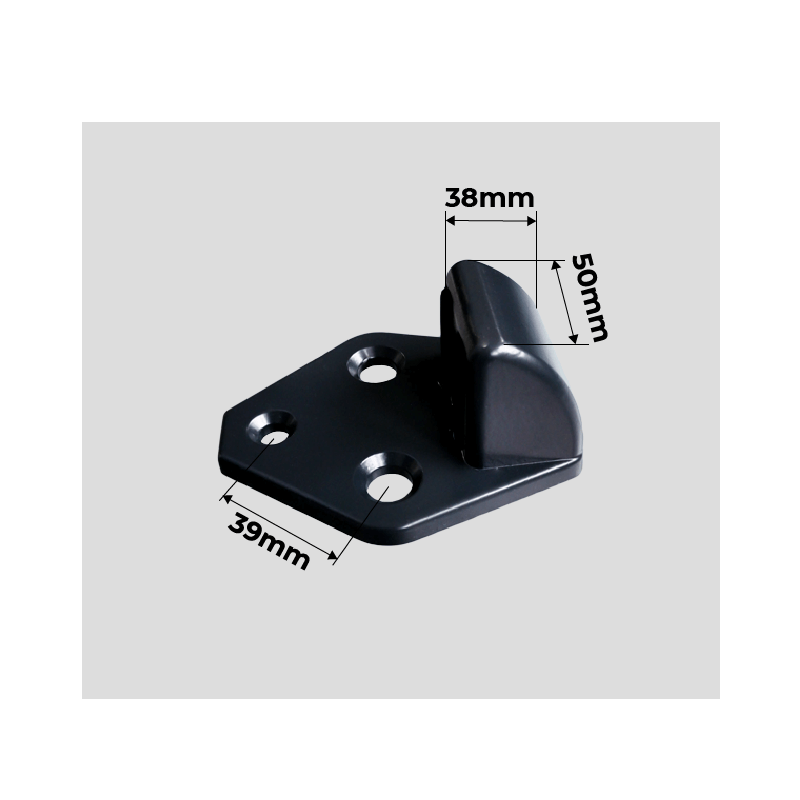 Sabot Aluminium Vue Latérale
