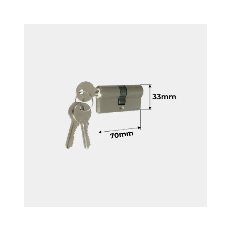 Dimensions Cylindre Européen Portail Battant Standard