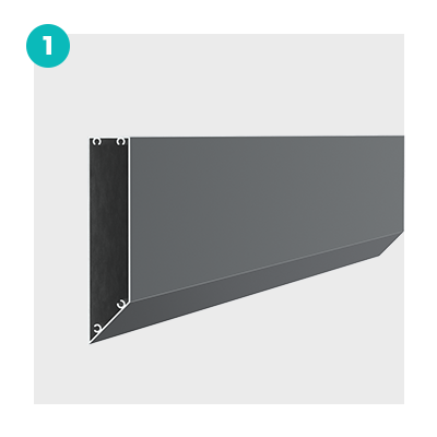 Traverse Supérieure Portail Orlando Battant Standard
