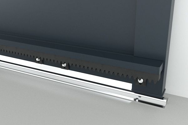 Cache Crémaillère Recoupable pour Portail Coulissant Standard