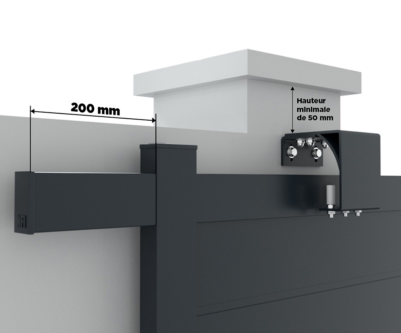 Hauteur Minimale Équerre de Guidage