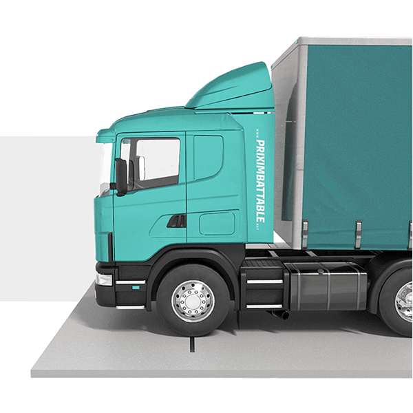 Camion Rail au Sol Aluminium