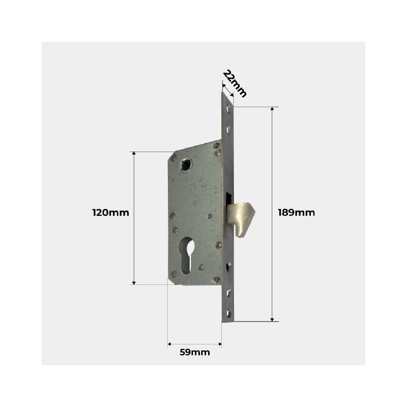Serrure pour Portail Coulissant