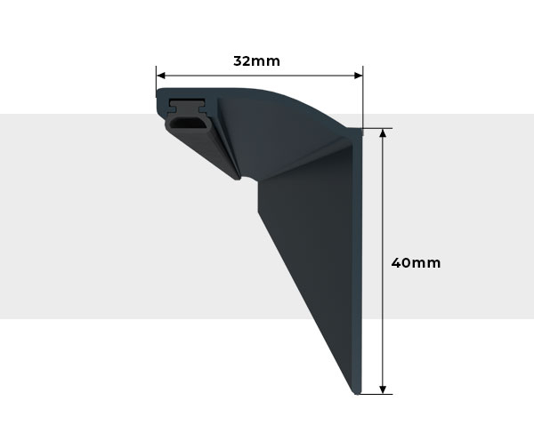Dimensions Grande Battue de Portillon Standard