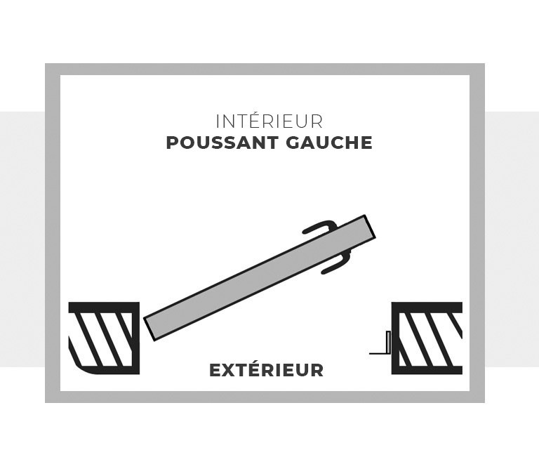 Grande Battue de Portillon Standard - Poussant Gauche