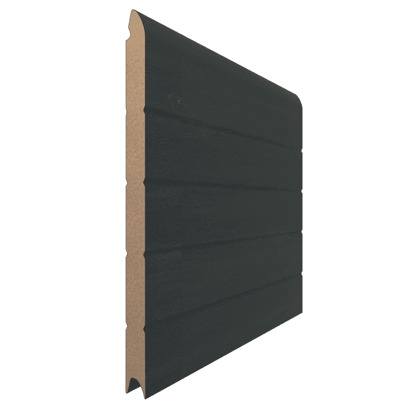 Panneau Nervuré Wood Grain Couleur Vert RAL 6009