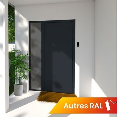 Vitrée Transparent Côté Gauche