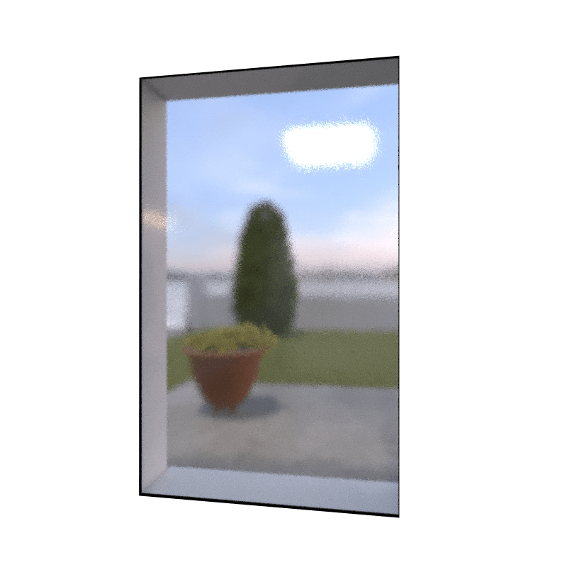 Vitrage granite renforcé