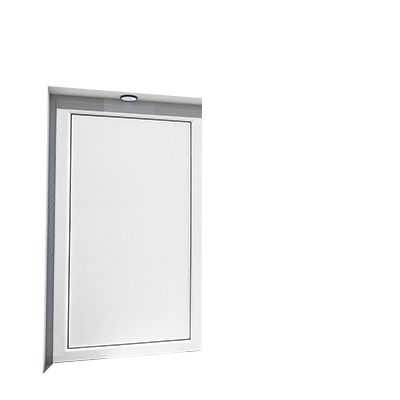 Enlever la décoration de la première porte