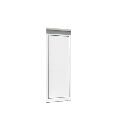 Enlever la décoration de la deuxième porte