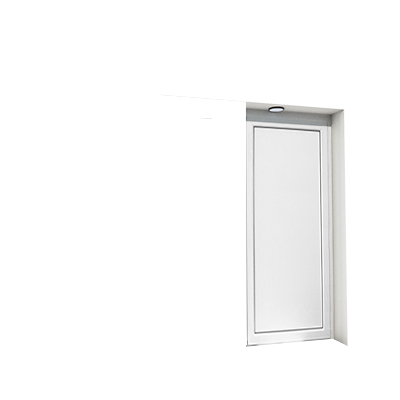 Enlever la décoration de la troisième porte