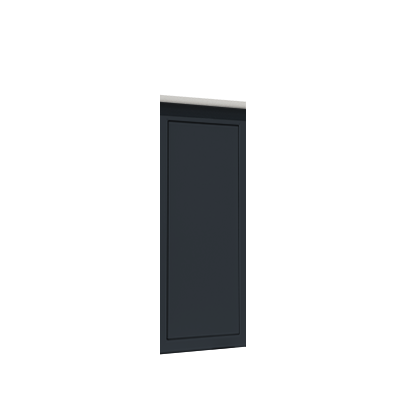 Enlever la décoration de la deuxième porte