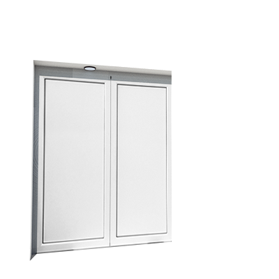 Enlever la décoration de la première et de la deuxième porte