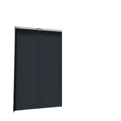 Enlever la décoration de la première et de la deuxième porte
