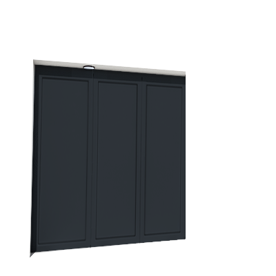 Enlever la décoration de la première, deuxième et troisième porte