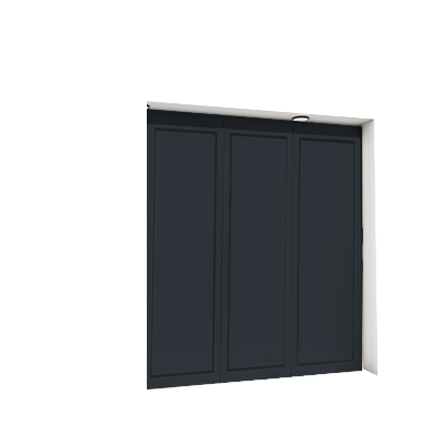 Enlever la décoration de la deuxième, troisième et quatrième porte