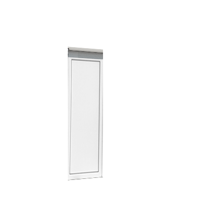 Enlever la décoration de la deuxième porte