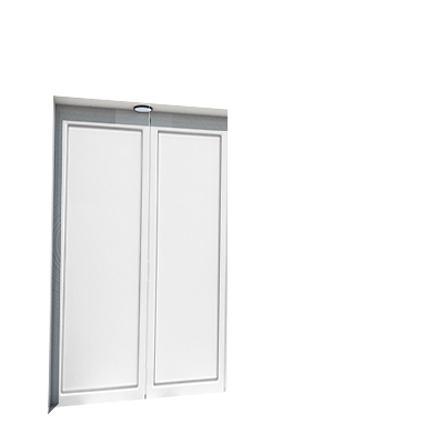 Enlever la décoration de la première et de la deuxième porte