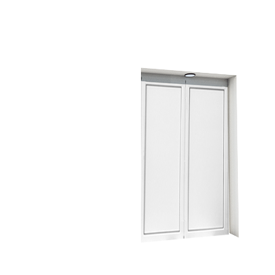 Enlever la décoration de la troisième et quatrième porte