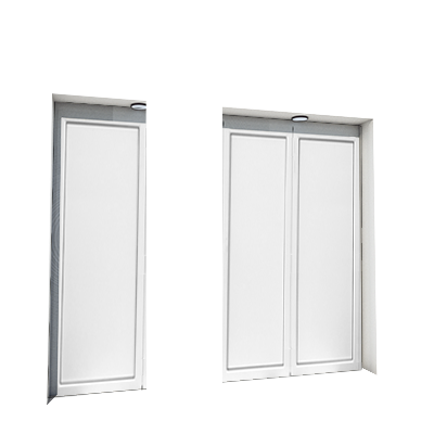 Enlever la décoration de la première, troisième et quatrième porte