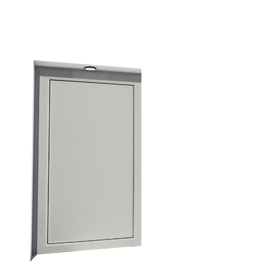 Enlever la décoration de la première porte