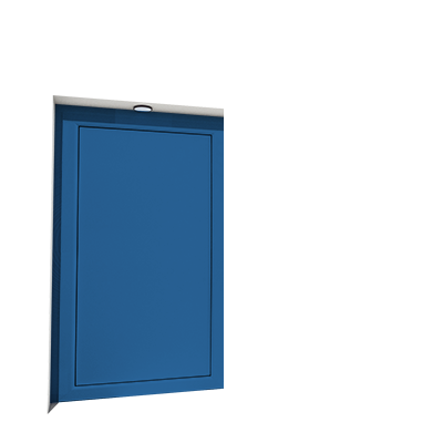 Enlever la décoration de la première porte