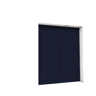 Enlever la décoration de la deuxième et de la troisième porte